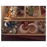 Small Jewelry Box Full of Earrings