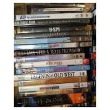 (2) Stacks of DVD Movies
