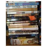 (2) Stacks of DVD Movies