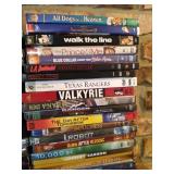 (2) Stacks of DVD Movies
