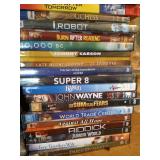 (2) Stacks of DVD Movies
