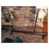 Vintage Brass Headboard & Adjustable Bed Frame