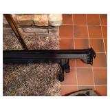 Vintage Brass Headboard & Adjustable Bed Frame