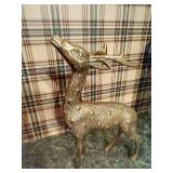 Leonard Solid Brass Deer (Buck)