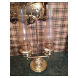 Brass Double Oil Lamp