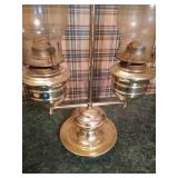 Brass Double Oil Lamp