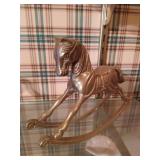 Brass Rocking Horse