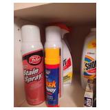 (3) Shelves of Laundry & Household Cleaners