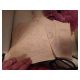 Iron, Dirt Devil, Vintage Linens & Iron-On Stencils for Embroidery