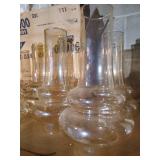 Large Lot of Glass Lamp Globes or Light Fixtures