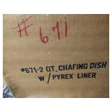 Pyrex Chafing Dish