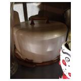 (2) Shelves of Vases, Pans, & Kitchen Tools