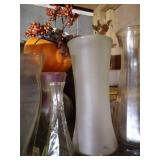 (2) Shelves of Vases, Pans, & Kitchen Tools