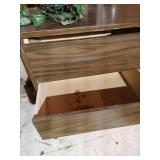 Small, 4-Drawer Unit & Birdcage Decor