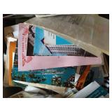 Large Ephemera Lot in Vintage Suitcase