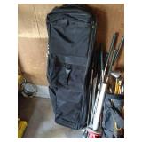 Golf Club Travel Bag, Golf Clubs, & Balls