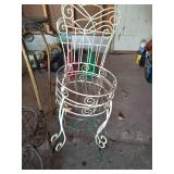 (5) Metal Plant Stands