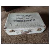 Vintage Suitcase with Military Clothing