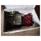 Vintage Suitcase with Military Clothing