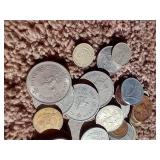 Lot of Foreign Coins - Mostly Asian from the 1960s