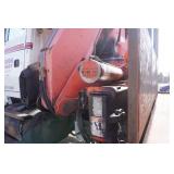 1995 Ford L9000 Flatbed With Mounted Fassi F330 Knuckle Boom Crane