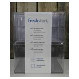 8 Piece Plastic Storage Organizing System, Clear