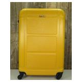 InUSA Pilot Lightweight Hardside Checked Spinner Luggage - Mustard Yellow