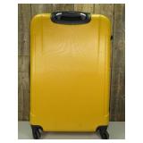 InUSA Pilot Lightweight Hardside Checked Spinner Luggage - Mustard Yellow