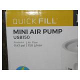 Intex Quick Fill Cylinder Mini USB Air Pump: Universal Electric Airbed Device