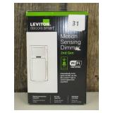 Leviton Decora Smart Motion Sensing Dimmer Switch, Wi-Fi 2nd Gen, Neutral Wire Required