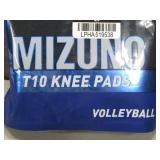 Mizuno T10 Plus Volleyball Knee Pads - Black: Adult Protective Gear, Pull-On Design