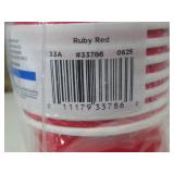 4 Packs of 60 Cups in Teal, Black, Red