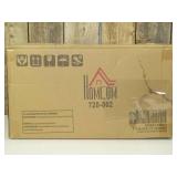 5 Gal. Yellow Plastic Steel Janitor Mop Bucket with Down Press Wringer and Wheels