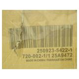 5 Gal. Yellow Plastic Steel Janitor Mop Bucket with Down Press Wringer and Wheels