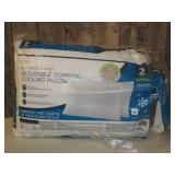 Purelux Gel Memory Foam Adjust Comfort Cooling Pillow White Queen