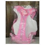 Arblina Escape-proof Dog Harness, Handle & Front Clip, Pink, Large