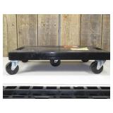 16 in. x 11 in. Multi-Purpose Black Garage Dolly/Caddy