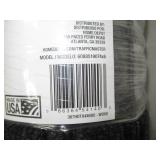 Black 48 in. x 72 in. Synthetic Fiber and Recycled Rubber Commercial Door Mat