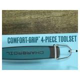Charbroil 4pc Comfort Grip Tool Heat-Resistant Grill Cookware Set