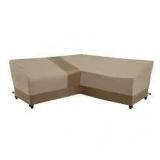 V-Shape Beige Patio Furniture Cover