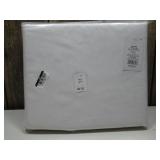 Twin/Twin XL 2pc Heritage Solid Duvet Cover Set White - Cannon