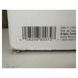 10ct LED Drop Outdoor String Lights Black - Threshold