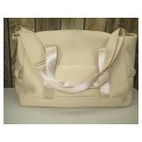 Tan Faux Neoprene Weekender Bag - All In Motion