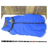 Kuoser Dog Coat 2XL Blue Windproof Reflective Winter Jacket