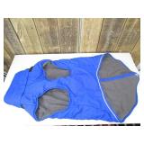 Kuoser Dog Coat 2XL Blue Windproof Reflective Winter Jacket