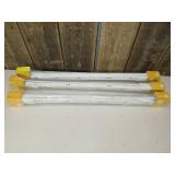 3 Bottom Mount Euro Drawer Slides, 24inch