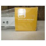 3 Bottom Mount Euro Drawer Slides, 24inch