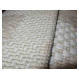 Checkered Rectangular Area Rug 3ft 10in x 5ft 4in