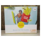 SUN SQUAD FRENCH FRY NOVELTY FLOAT - YELLOW/RED