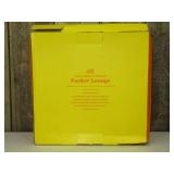 Sun Squad Pocket Lounge Water Float PVC 2 Person Capacity Age 14+